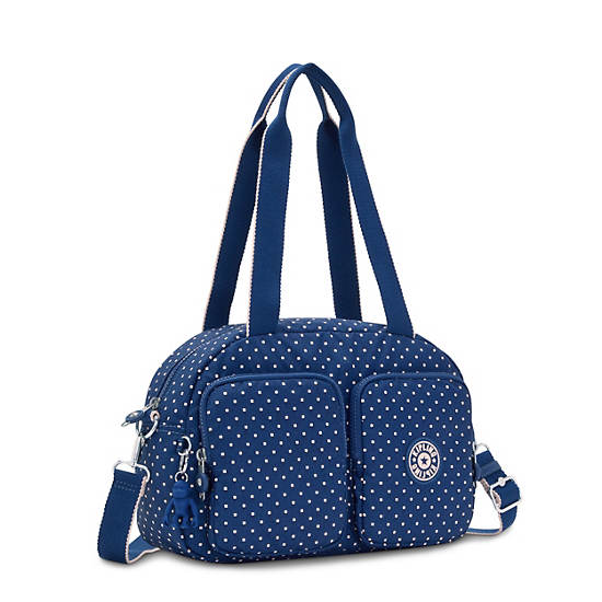 Kipling Cool Defea Klassieke Printed Schoudertassen Blauw | België 1826KO